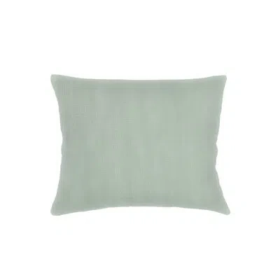 Anaya Sage Green So Soft Linen Dutch Euro Pillow 28x36 With Down Alternative Insert