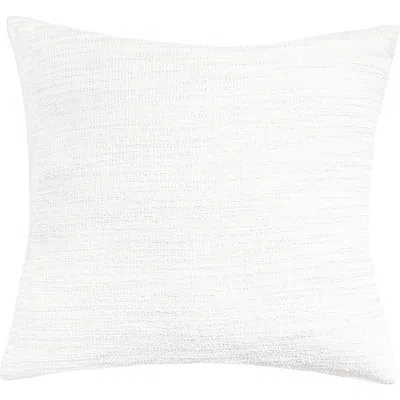 Anaya Seaside Smooth Indoor Outdoor Pillow In White