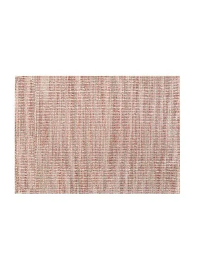 Anaya Seaside Smooth Indoor Outdoor Placemat In Red