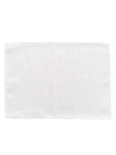 Anaya Seaside Smooth Indoor Outdoor Placemat In White