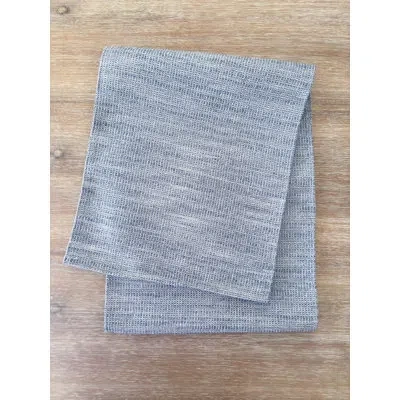 Anaya Seaside Smooth Indoor Outdoor Table Runner In Indigo