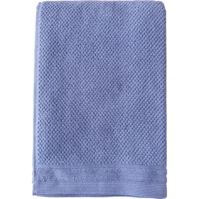Anaya Serenity Cotton Bath Towel 30"x55" In Blue