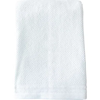 Anaya Serenity Cotton Bath Towel 30"x55" In White