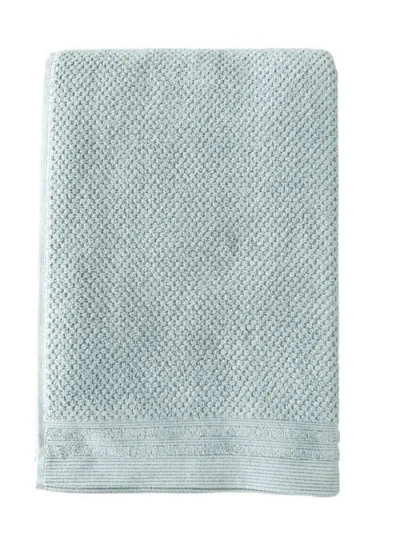 Anaya Serenity Cotton Wash Glove Set Of 2 6"x8" In Soft Aqua
