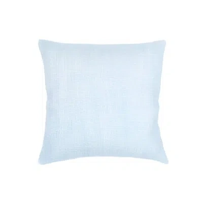 Anaya Sky Blue So Soft Linen Euro Pillow 26x26 Cover Only