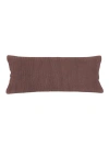 Anaya So Soft Linen Body Pillow Cover Only In Chestnut Brown