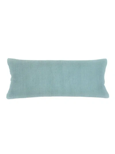 Anaya So Soft Linen Body Pillow Cover Only In Mist Blue