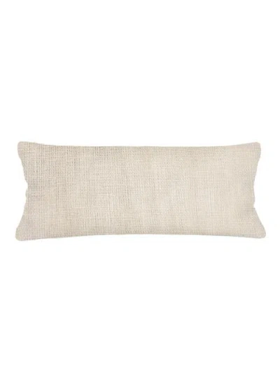 Anaya So Soft Linen Body Pillow Cover Only In Natural Beige