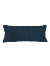 Anaya So Soft Linen Body Pillow Cover Only In Navy Blue