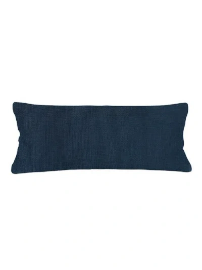 Anaya So Soft Linen Body Pillow Cover Only In Navy Blue