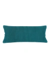 Anaya So Soft Linen Body Pillow Cover Only In Peacock Blue