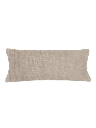 Anaya So Soft Linen Body Pillow Cover Only In Rustic Beige