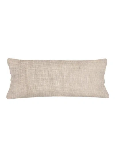Anaya So Soft Linen Body Pillow Cover Only In Warm Beige