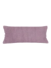 Anaya So Soft Linen Body Pillow With Down Alternative Insert In Lavender