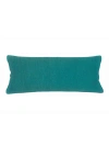 Anaya So Soft Linen Body Pillow With Down Alternative Insert In Teal