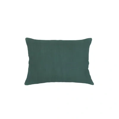 Anaya So Soft Linen Down Pillow In Emerald,pillow Cover Only - No Insert