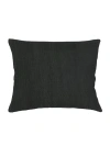 Anaya So Soft Linen Dutch Euro Pillow Cover Only In Black