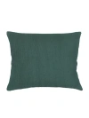Anaya So Soft Linen Dutch Euro Pillow Cover Only In Emerald Green