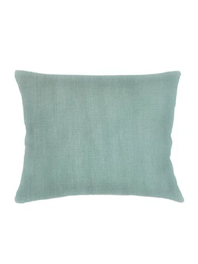 Anaya So Soft Linen Dutch Euro Pillow Cover Only In Mint Green