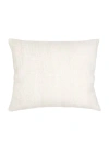 Anaya So Soft Linen Dutch Euro Pillow Cover Only In Natural White