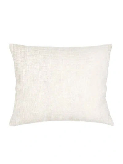Anaya So Soft Linen Dutch Euro Pillow Cover Only In Natural White