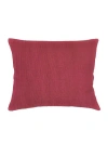 Anaya So Soft Linen Dutch Euro Pillow Cover Only In Red