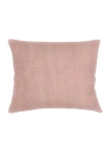 Anaya So Soft Linen Dutch Euro Pillow Cover Only In Rose Pink