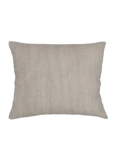 Anaya So Soft Linen Dutch Euro Pillow Cover Only In Rustic Beige