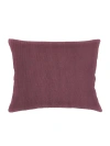 Anaya So Soft Linen Dutch Euro Pillow Down Insert In Maroon