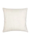 Anaya So Soft Linen Euro Pillow Cover Only In Ivory