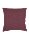 Anaya So Soft Linen Euro Pillow Cover Only In Maroon