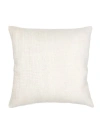 Anaya So Soft Linen Euro Pillow Cover Only In Natural White