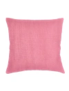Anaya So Soft Linen Euro Pillow Cover Only In Rouge