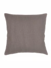 Anaya So Soft Linen Euro Pillow Cover Only In Taupe