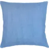 Anaya So Soft Linen Euro Pillow Down Alternative Insert In Ocean Blue
