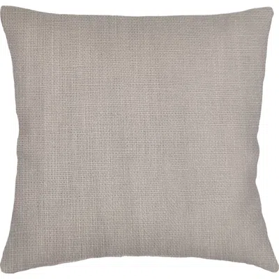 Anaya So Soft Linen Euro Pillow Down Alternative Insert In Rustic Beige