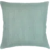 Anaya So Soft Linen Euro Pillow Down Insert In Mint Green
