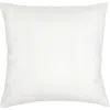 Anaya So Soft Linen Euro Pillow Down Insert In White