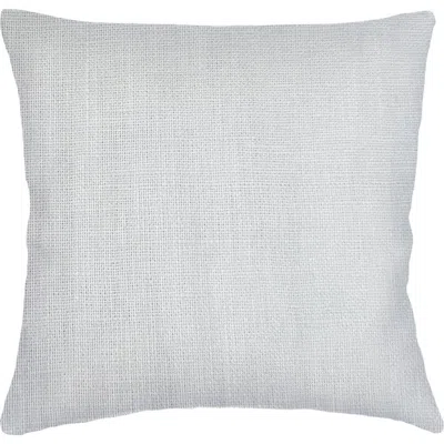 Anaya So Soft Linen Euro Pillow With Down Alternative Insert In Light Grey