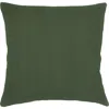 Anaya So Soft Linen Euro Pillow With Down Alternative Insert In Spruce