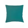 Anaya So Soft Linen Euro Pillow With Down Alternative Insert In Teal