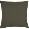 Anaya So Soft Linen Euro Pillow With Down Insert In Hunter