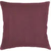 Anaya So Soft Linen Euro Pillow With Down Insert In Maroon