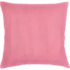 Anaya So Soft Linen Euro Pillow With Down Insert In Rouge