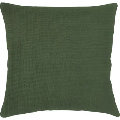 Anaya So Soft Linen Euro Pillow With Down Insert In Spruce