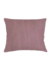 Anaya So Soft Linen Light Dutch Euro Pillow Cover Only In Mauve