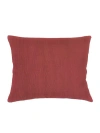Anaya So Soft Linen Light Dutch Euro Pillow Cover Only In Rustic Red