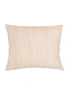 Anaya So Soft Linen Light Dutch Euro Pillow Cover Only In Sandy Beige