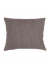 Anaya So Soft Linen Light Dutch Euro Pillow Cover Only In Taupe