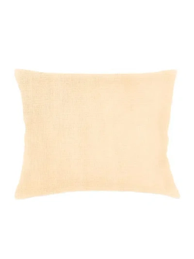 Anaya So Soft Linen Light Dutch Euro Pillow Cover Only In Yellow